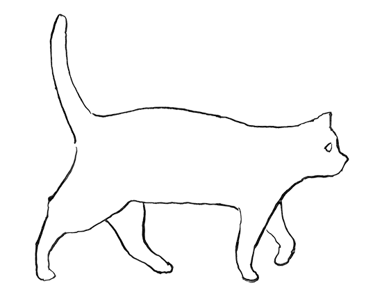 ロゴの猫のパラパラ漫画の制作プロセスをまとめました 18 7 5 イラストレーター奥乃のり ファッション 建築 動物 イラストなど
